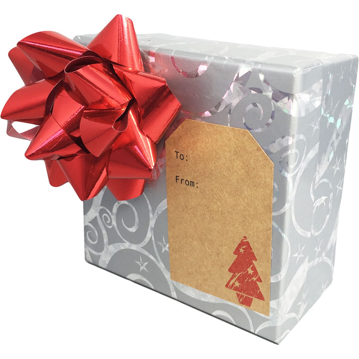 Rustic Christmas Kraft Gift Tags for Gift Wrapping