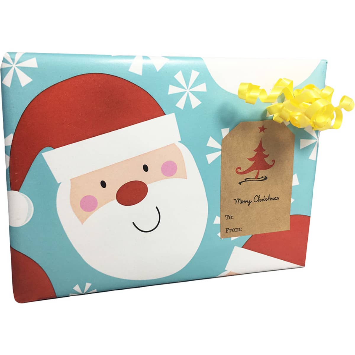 QTY 100 Minimalist Kraft Merry Christmas Gift Tags