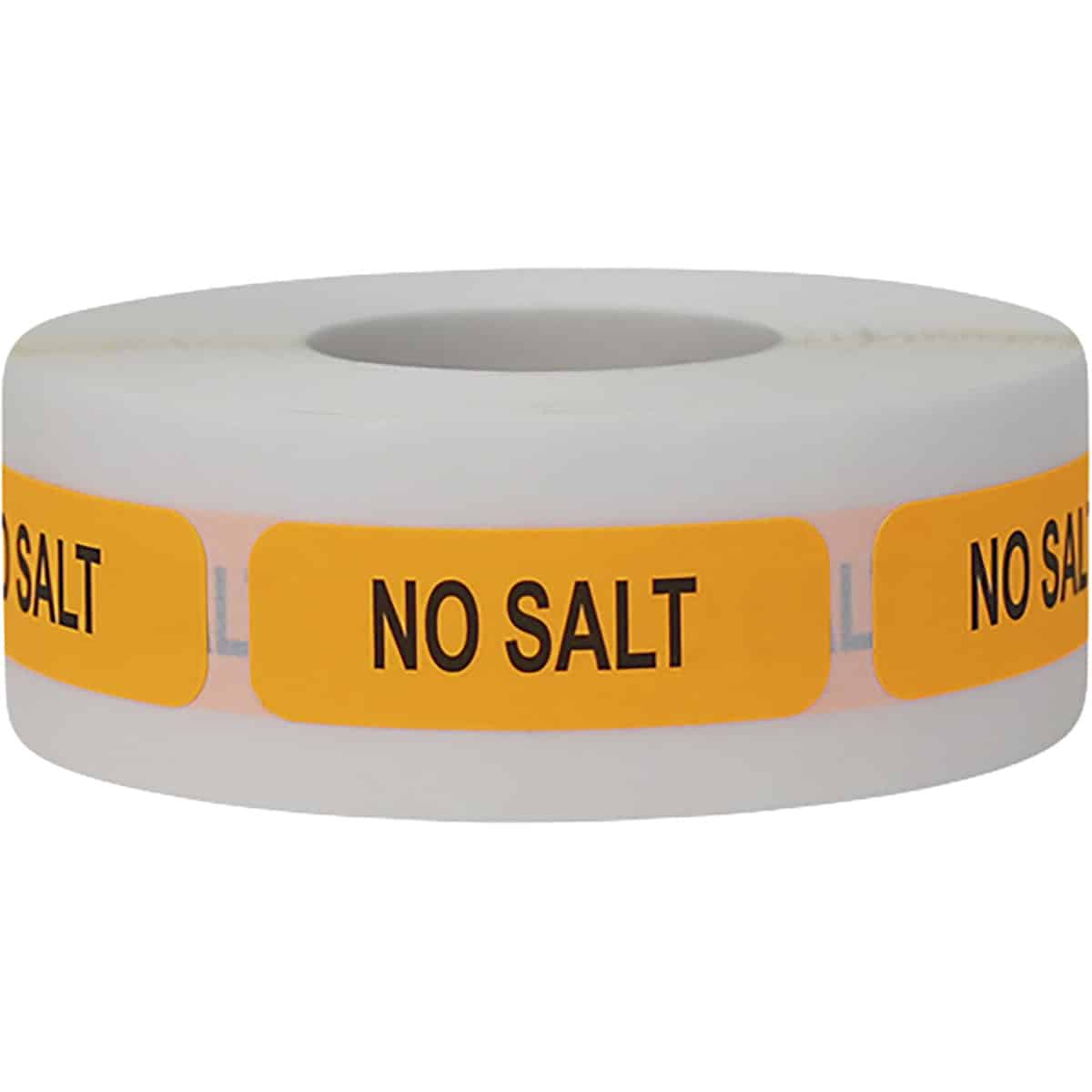 No Salt Healthcare Labels 0.5 x 1.5"