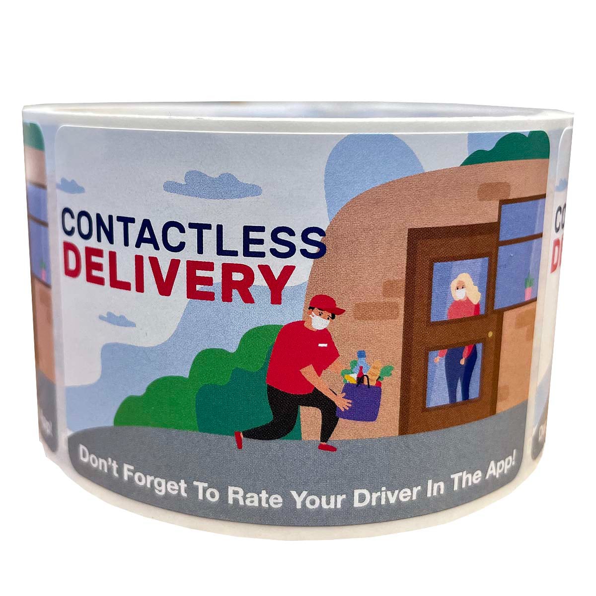 Contactless Delivery Labels | Rate Driver