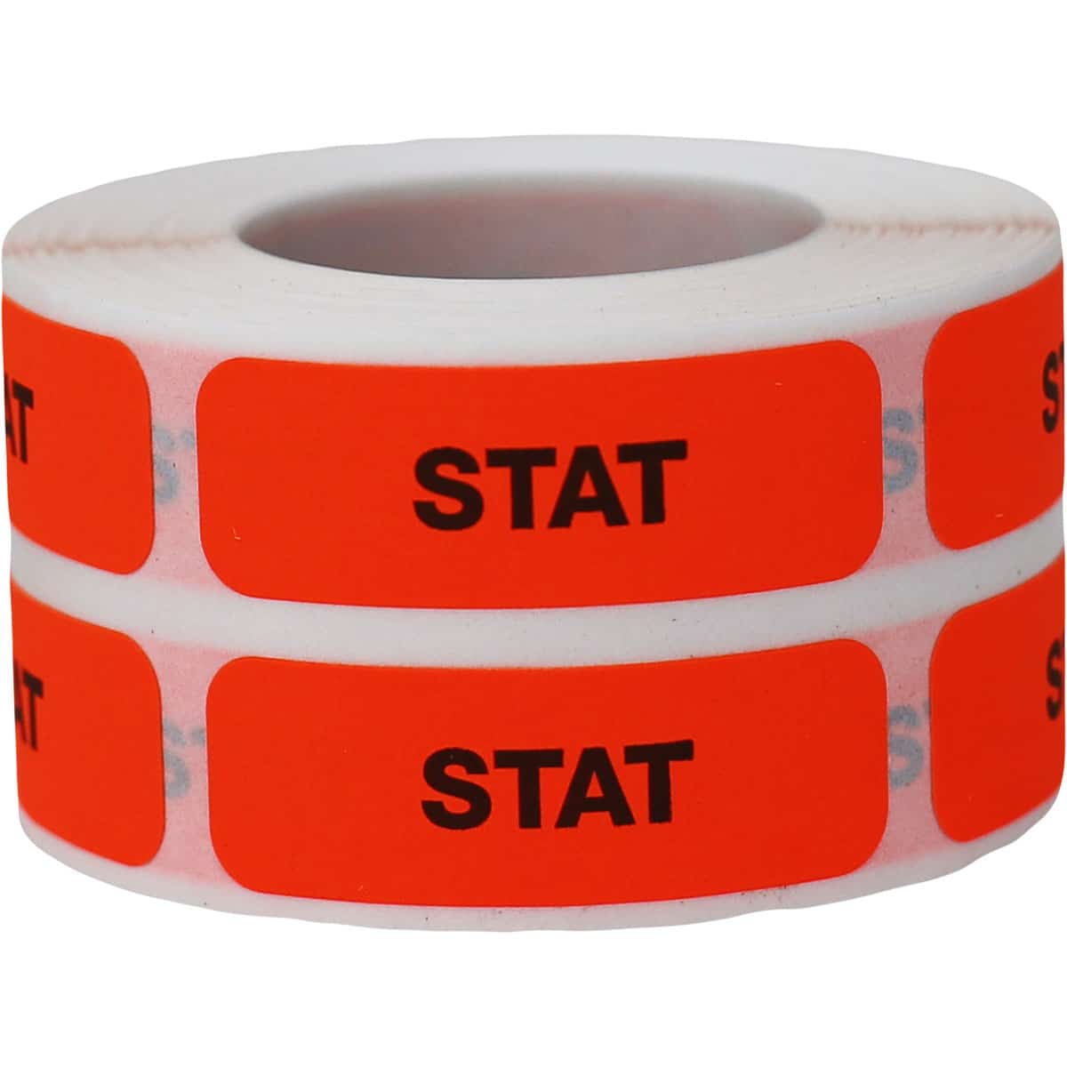 STAT Warning File Labels - 500/Roll - InStockLabels.com