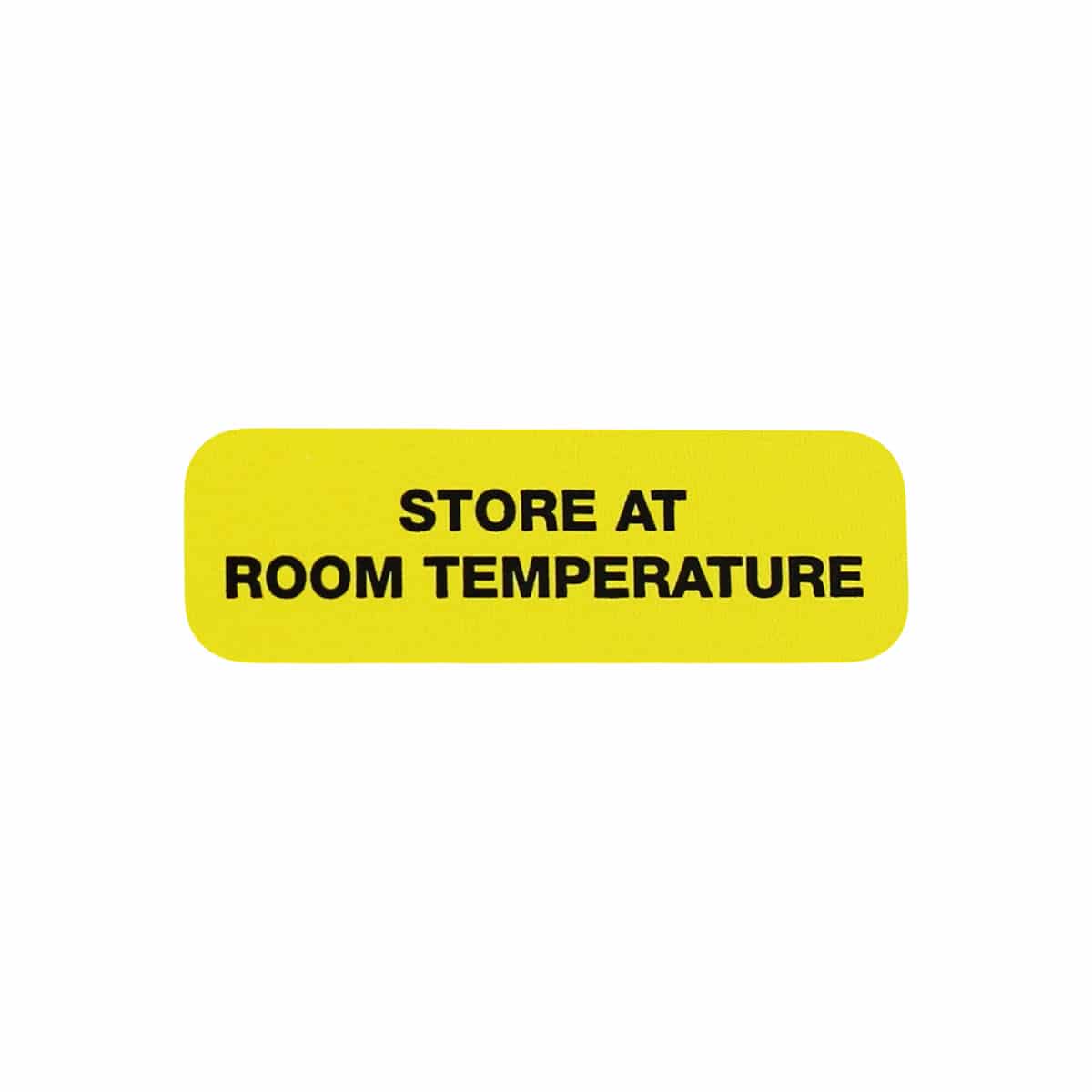 Store at Room Temperature Labels