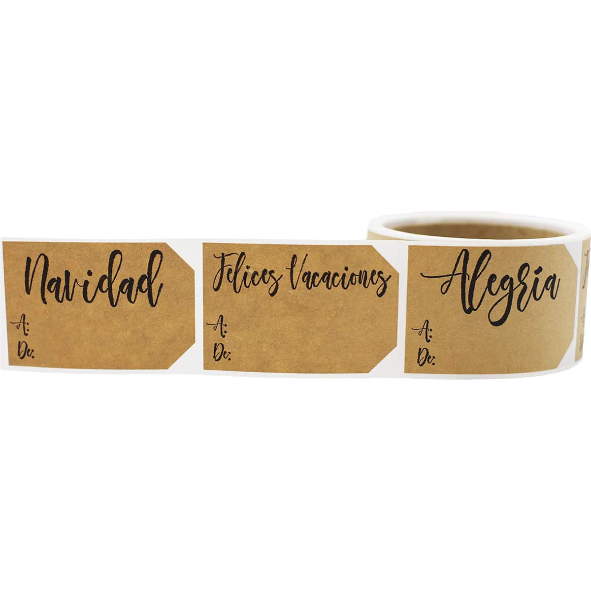 Kraft Spanish Charming Gift Tags QTY 100