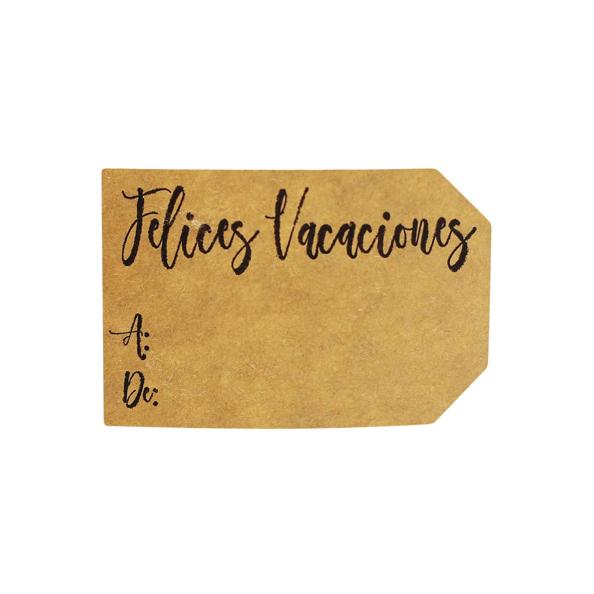 Kraft Spanish Charming Gift Tags QTY 100