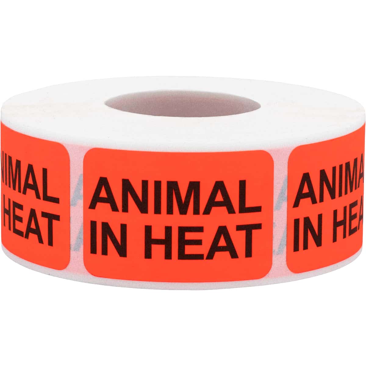 Animal In Heat Veterinarian Labels | 1" x 1.5"