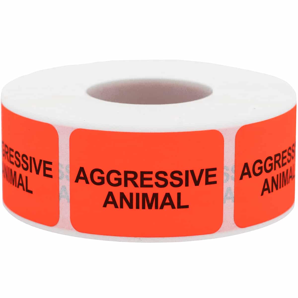 Vet Stickers Aggressive Animal Warning