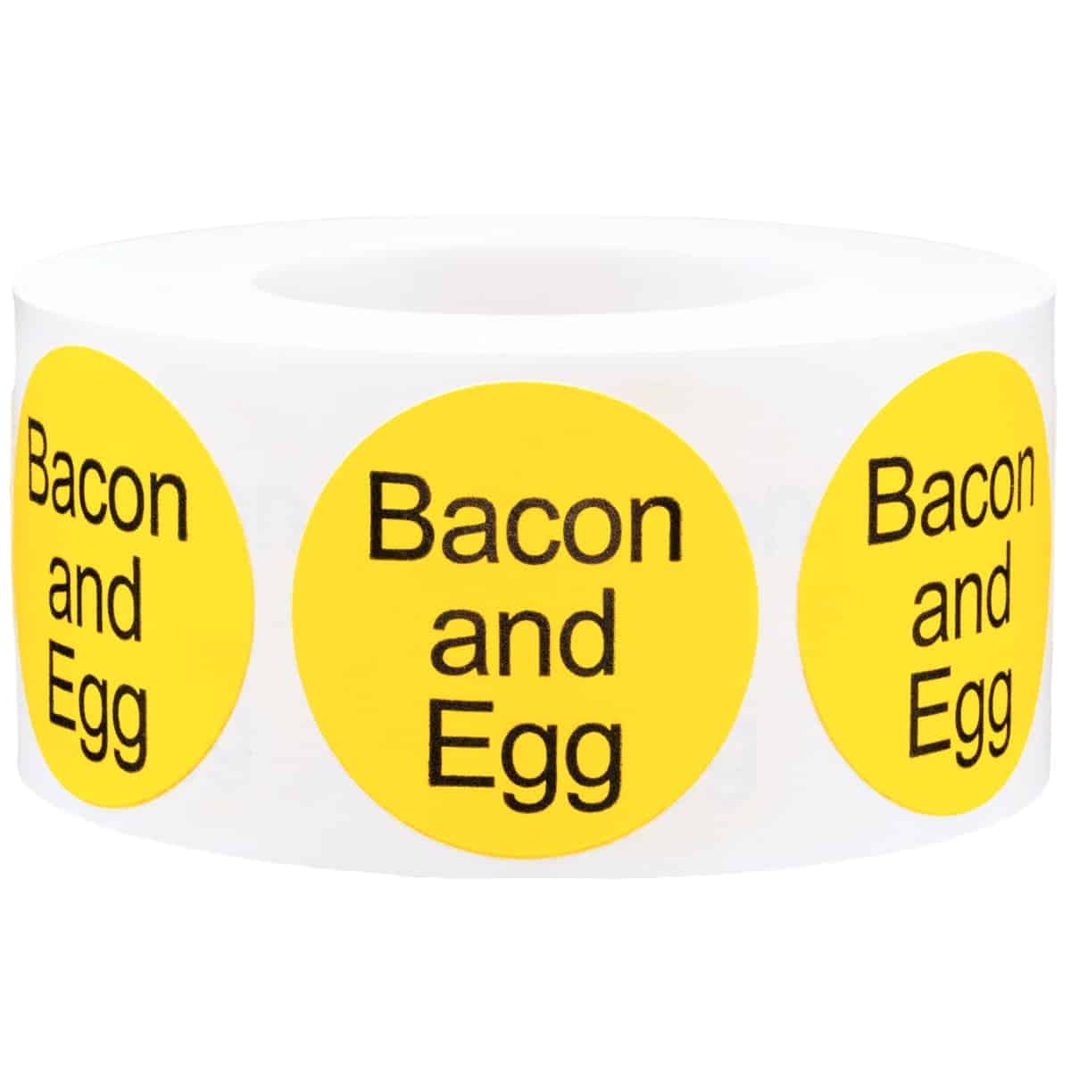 Bacon and Egg Deli Labels