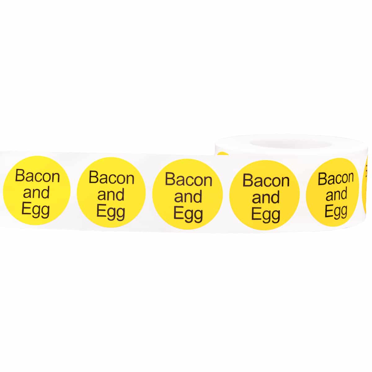 Bacon and Egg Deli Labels