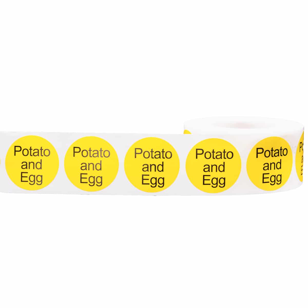 Potato and Egg Deli Labels