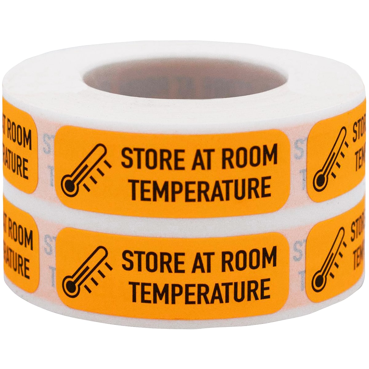 Store at Room Temperature Labels | 0.5" x 1.5"