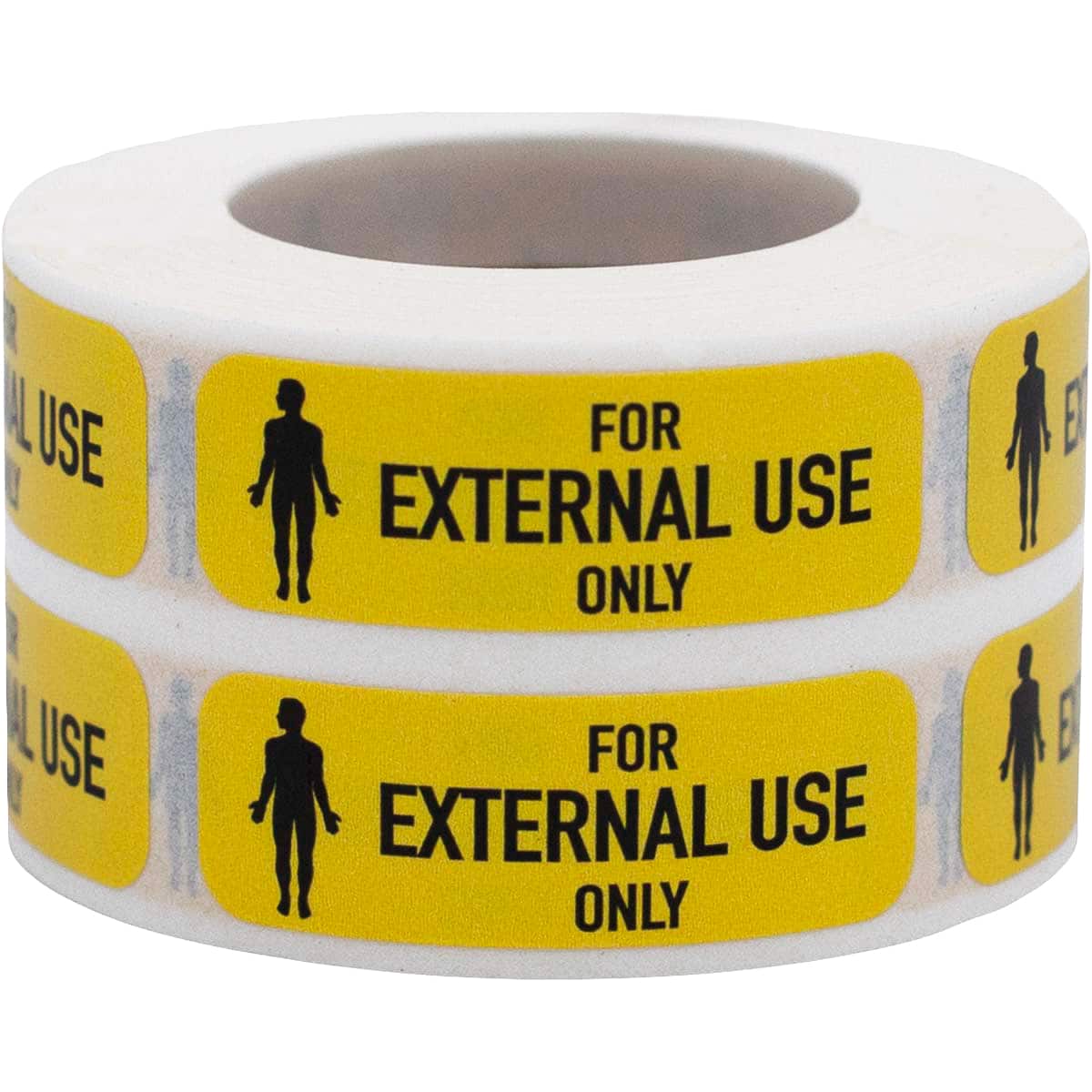 For External Use Only Labels | 0.5" x 1.5"