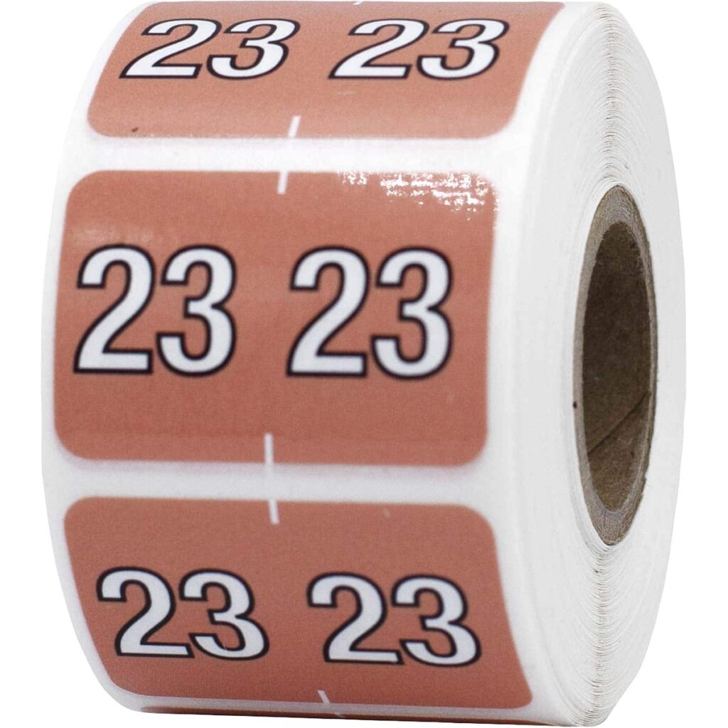 Year 2023 Barkley Compatible Filing Label - InStockLabels.com