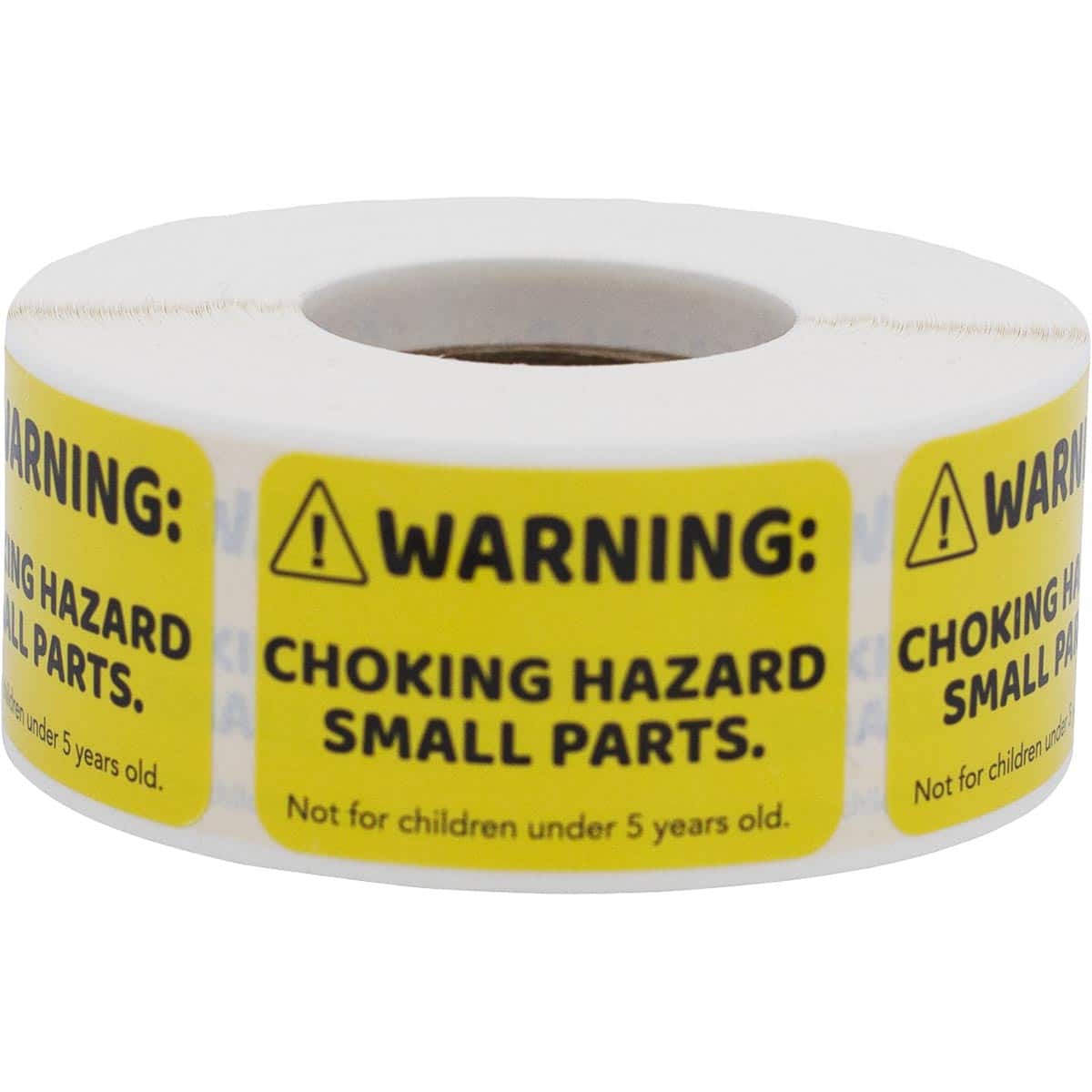 Choking Hazard For Small Parts Labels | 1" x 1.5"