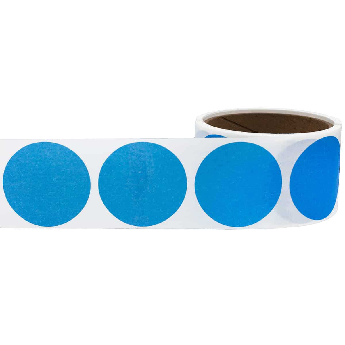 Blue Dissolvable Color Coding Labels | 2" Round