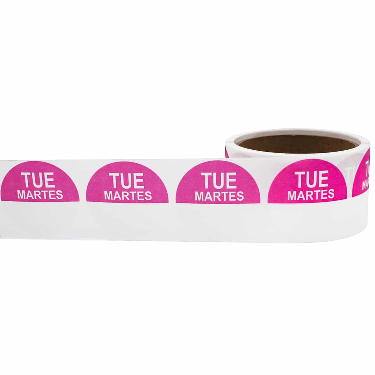 Tuesday Dissolvable Day of the Week Labels | 2" Round