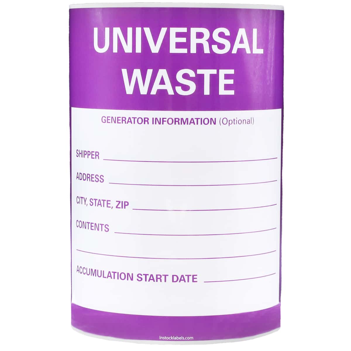 Universal Waste Labels - DOT & EPA Compliant | InStockLabels