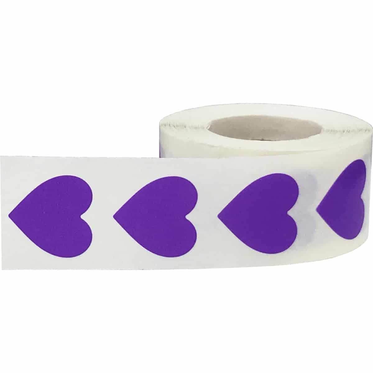 Purple Heart Stickers 3/4 Inch