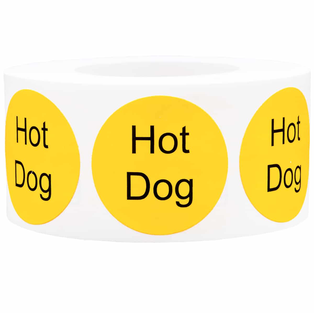 Hot Dog Labels