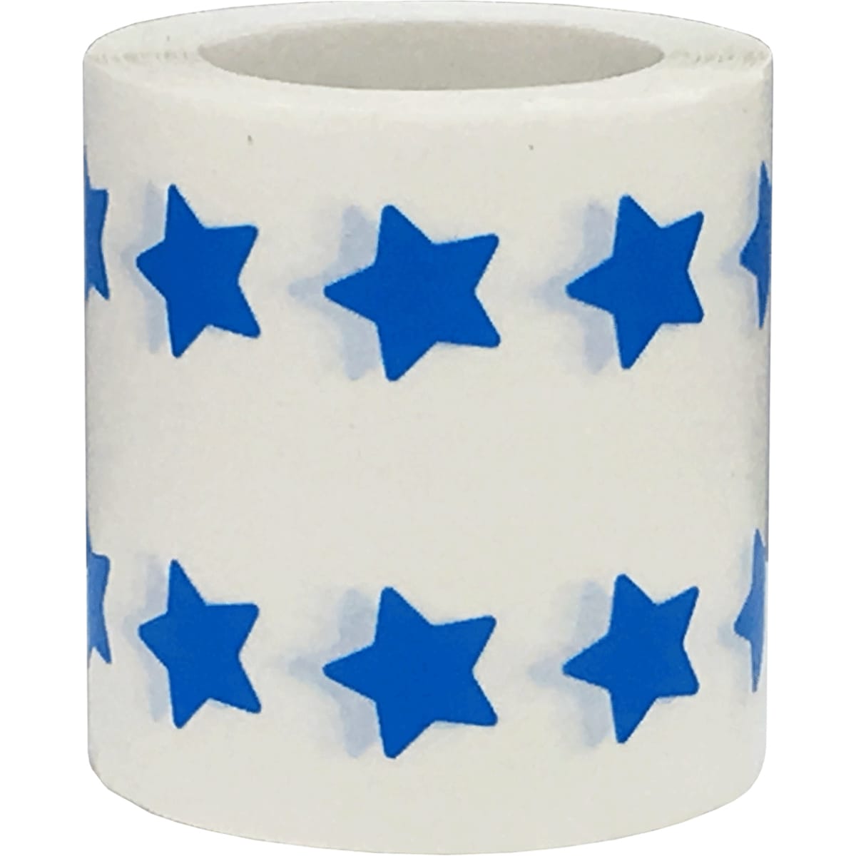 Small Blue Star Stickers 1/2" Inch