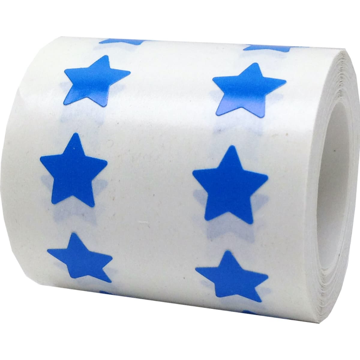 Small Blue Star Stickers 1/2" Inch