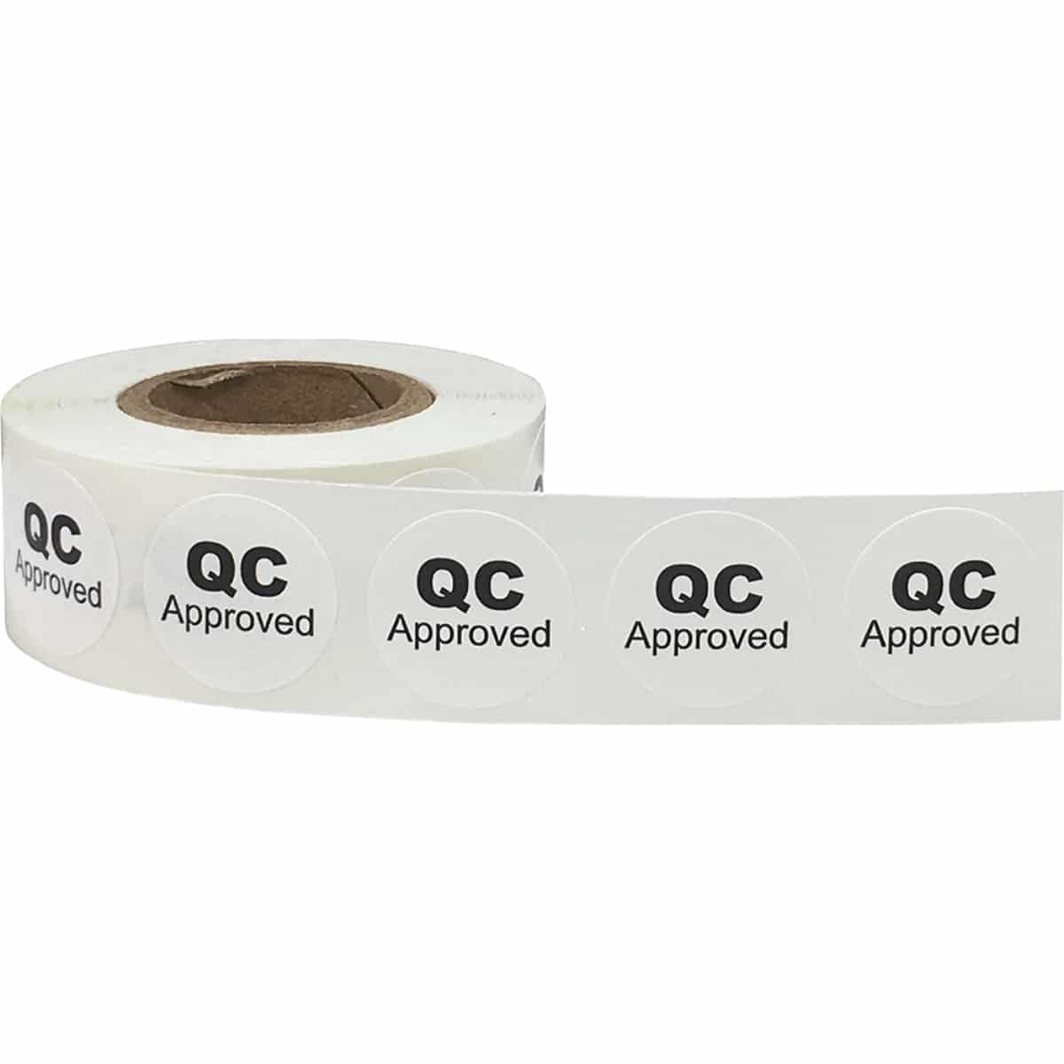 QC Approved Stickers 3/4" Inch Round