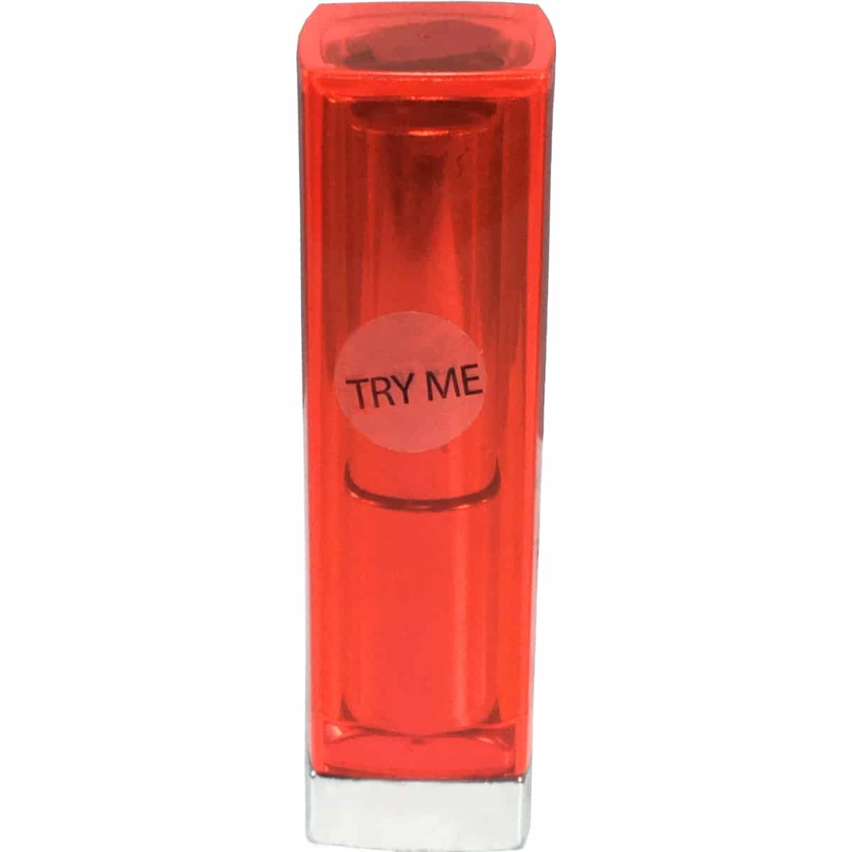 Small Clear Try Me Stickers 1/2" Round