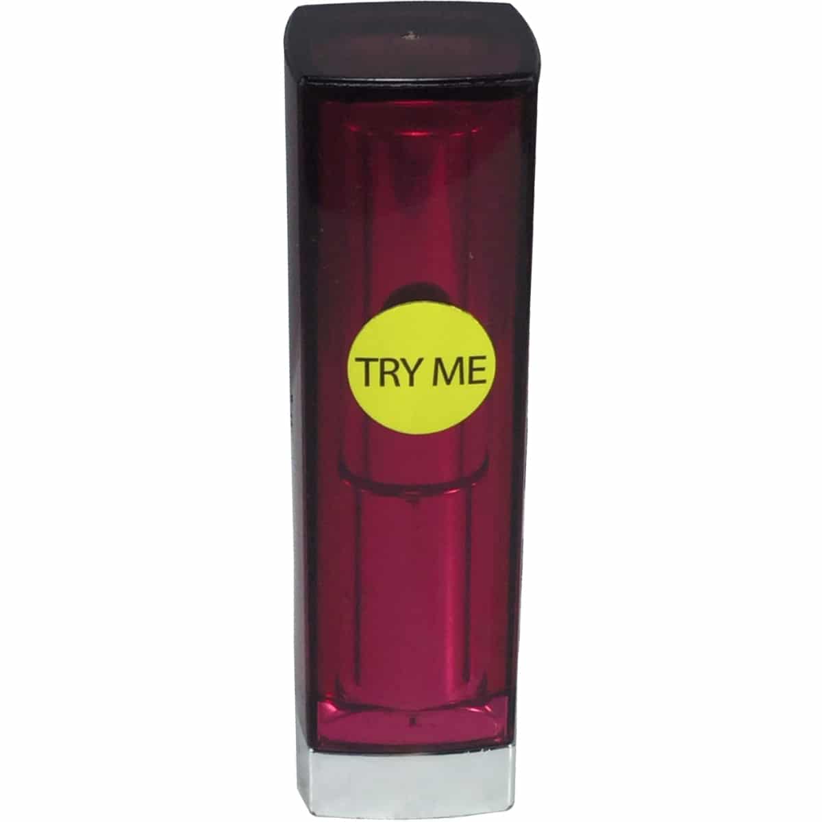 Small Gold Metallic Plastic Try Me Stickers 1/2" Round