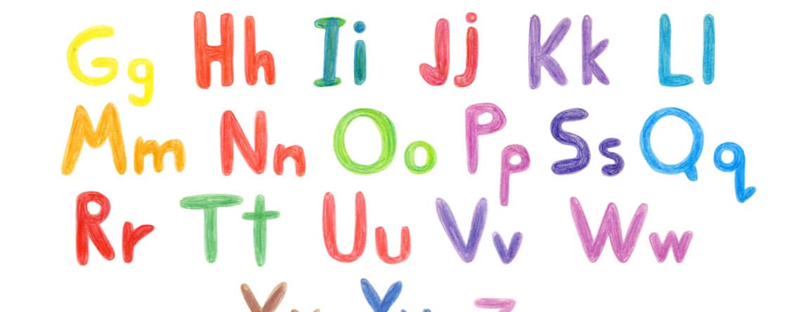 alphabet learning