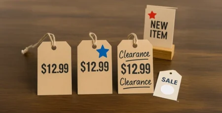 Star Stickers for July 4th Displays