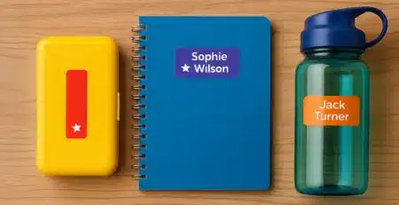 How to Label School Supplies for Kids