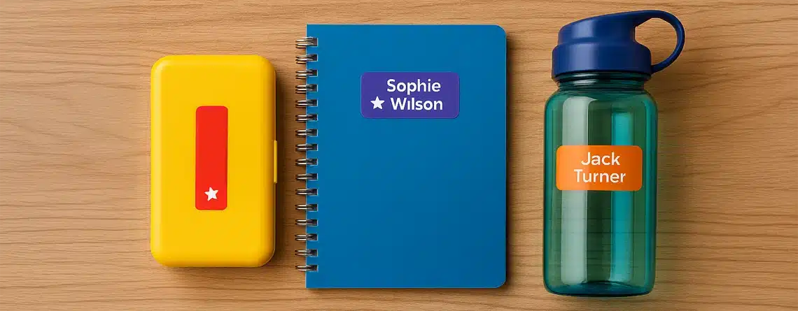 How to Label School Supplies for Kids